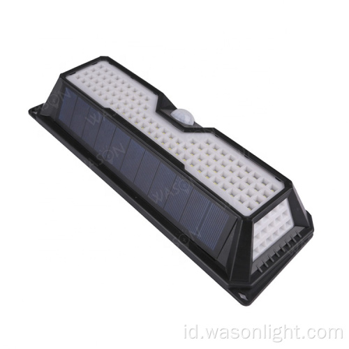 Versi terbaru Eksklusif Wide Beam Super Bright 1500 Lumens LED Garden Light Solar Powered Motion Sensor Lampu Waterproof